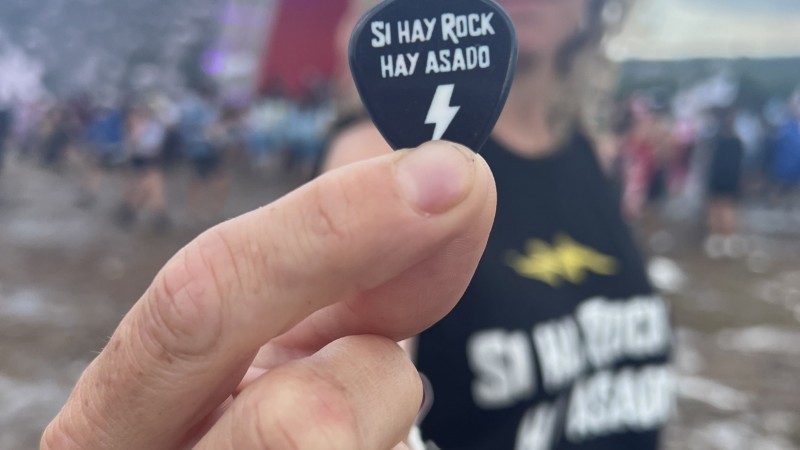 Si hay rock, hay asado!!!